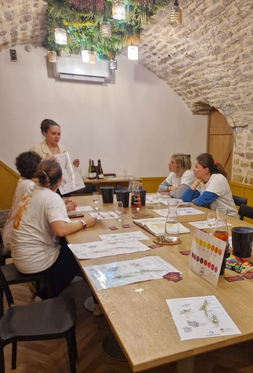 Atelier de dégustation cadeau, vins de Bourgogne